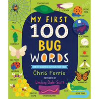 My First 100 Bug Words - Board Book