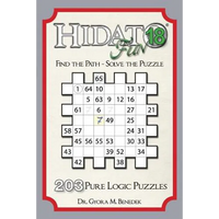 Hidato fun 18: 203 New Logic Puzzles - Paperback