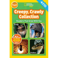 Creepy, Crawly Collection (National Geographic Kids Readers, Levels 1 & 2): Readers That Grow with You - Paperback