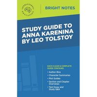 Study Guide to Anna Karenina by Leo Tolstoy - Paperback