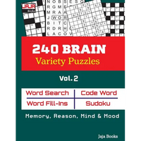 240 BRAIN Variety Puzzles; Vol. 2 - Paperback