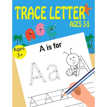 Trace Letters Ages 3-5 - Paperback