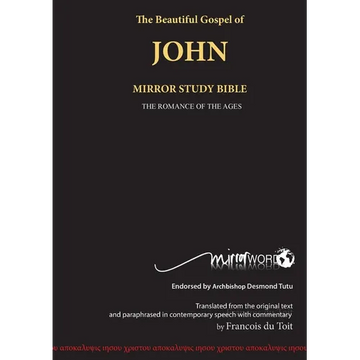 The Gospel of John: Mirror Study Bible - Paperback