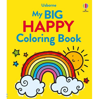 My Big Happy Coloring Book - Paperback