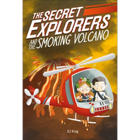 The Secret Explorers and the Smoking Volcano - Paperback
