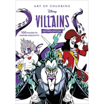 Art of Coloring: Disney Villains - Paperback