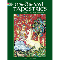 Medieval Tapestries Coloring Book - Paperback