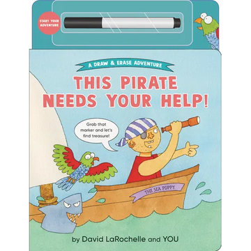 This Pirate Needs Your Help! - Board Book