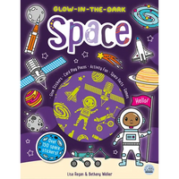 Glow-In-The-Dark Space Sticker Activity - Paperback