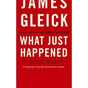 What Just Happened: A Chronicle from the Information Frontier - Paperback