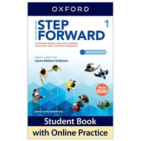 Step Forward Level 1 Student Book with Online Practice: Standards-Based Language Learning for Work and Academic Readiness - Paperback