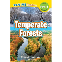 Temperate Forests: Global Habitats (Revive Readers, Level Pre-1) - Paperback