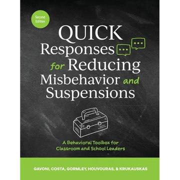 QUICK Responses for Reducing Misbehavior and Suspensions - Paperback