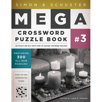 Simon & Schuster Mega Crossword Puzzle Book #3 - Paperback