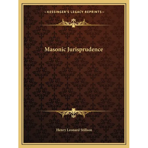 Masonic Jurisprudence