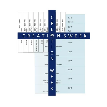Creation's Week: A Macrocosm of Creation Week: A Study of the 8th Day - Paperback
