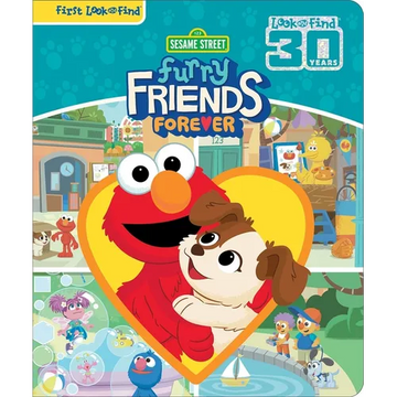 Sesame Street: Furry Friends Forever First Look and Find - Board Book