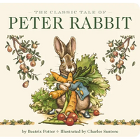 The Classic Tale of Peter Rabbit Board Book (the Revised Edition): Illustrated by Acclaimed Artist, Charles Santore - Board Book