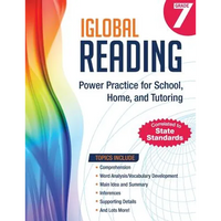 iGlobal Reading, Grade 7: Power Practice for School, Home, and Tutoring - Paperback