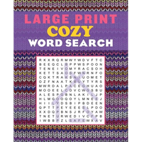 Large Print Cozy Word Search - Paperback