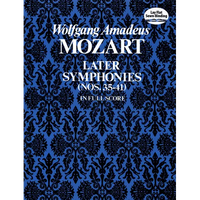 Later Symphonies: Nos. 35-41 in Full Score - Paperback