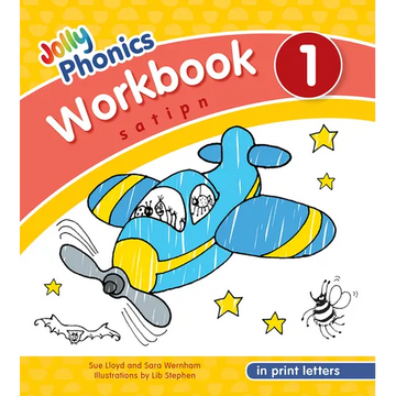 Jolly Phonics Workbook 1: In Print Letters (American English Edition) - Paperback