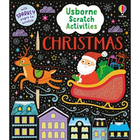 Usborne Scratch Activities Christmas - Paperback