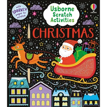 Usborne Scratch Activities Christmas - Paperback