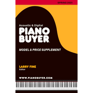 Piano Buyer Model & Price Supplement / Spring 2021 - Paperback