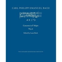 Concerto in F Major, Wq 46 - Paperback