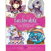 Faedorables Coloring Collection: 100 Designs - Paperback