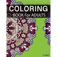 Coloring Books For Adults 4: Coloring Books for Grownups: Stress Relieving Patterns - Paperback