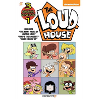 The Loud House 3-In-1 #4: The Many Faces of Lincoln Loud, Who's the Loudest? and the Case of the Stolen Drawers - Paperback