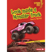 Look Inside a Monster Truck: How It Works - Paperback