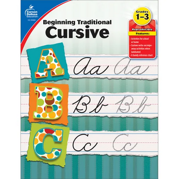 Beginning Traditional Cursive, Grades 1 - 3 - Paperback