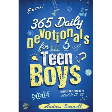 365 Daily Devotionals for Teen Boys: Bible for Teen Boys Aged 12-18 (Economic Version) - Paperback