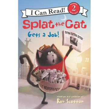 Splat the Cat Gets a Job! - Paperback
