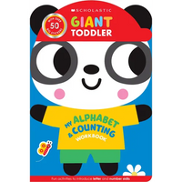 Giant Toddler: My Alphabet & Counting Workbook (Scholastic Early Learners) - Paperback