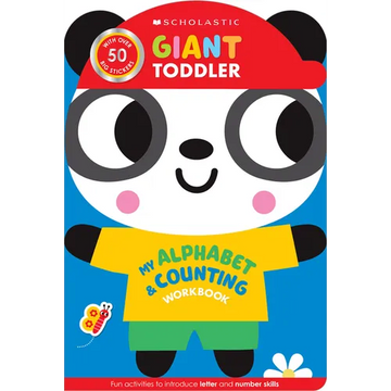 Giant Toddler: My Alphabet & Counting Workbook (Scholastic Early Learners) - Paperback