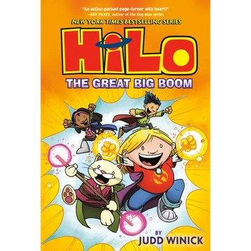 Hilo Book 3: The Great Big Boom: (A Graphic Novel) - Hardcover
