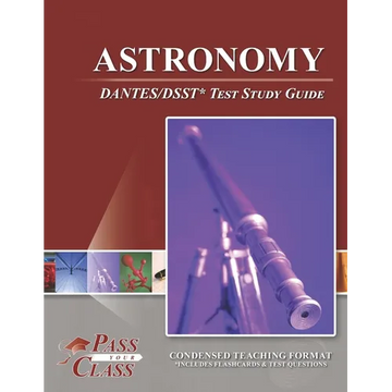 Astronomy DANTES/DSST Test Study Guide - Paperback