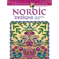 Creative Haven: Nordic Designs Coloring Book - Paperback