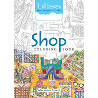 Bliss Shop Coloring Book: Your Passport to Calm - Paperback