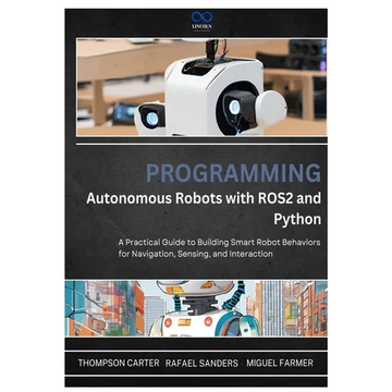 Programming Autonomous Robots with ROS2 and Python: A Practical Guide to Building Smart Robot Behaviors for Navigation, Sensing, and Interaction - Paperback