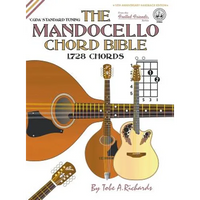 The Mandocello Chord Bible: CGDA Standard Tuning 1,728 Chords - Hardcover