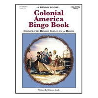 Colonial America Bingo Book: Complete Bingo Game In A Book - Paperback