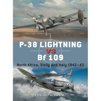P-38 Lightning Vs Bf 109: North Africa, Sicily and Italy 1942-43 - Paperback
