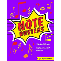 Notebusters: Beginner Violin - Paperback