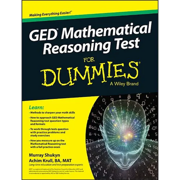 GED Mathematical Reasoning Test for Dummies - Paperback