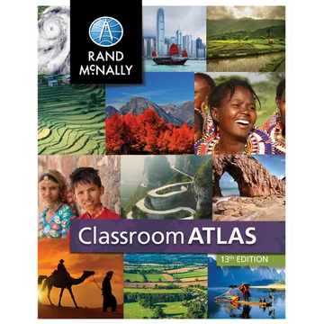 Rand McNally Classroom Atlas 14th Edition - Paperback